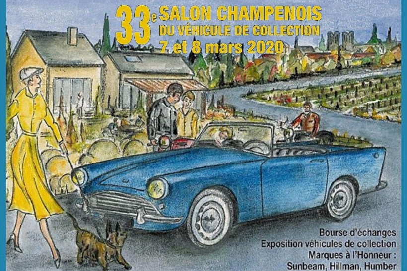 33ème salon Champenois du véhicule de collection à Reims
