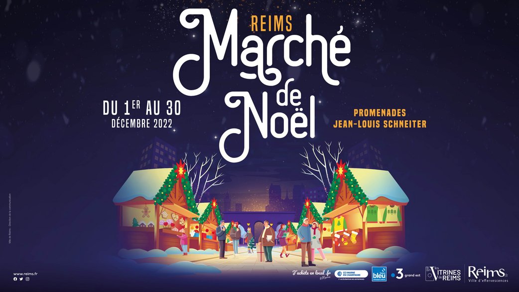 Le Marché de Noël de Reims 2022