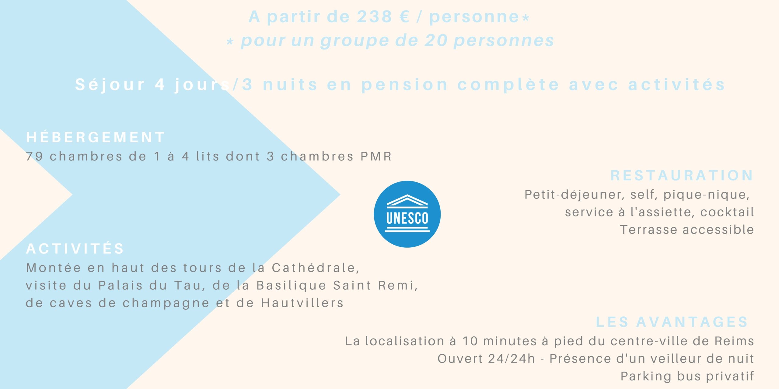 unesco (1) séjour sensoriel à Reims et séjour adapté aux handicaps